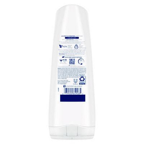 Dove Coconut Conditioner, 12 oz Bottle, 6/Carton (69795720)