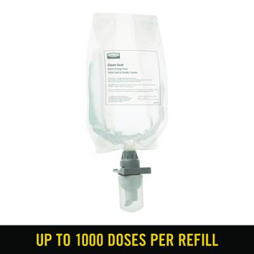 Rubbermaid Commercial TC Clean Seat Foaming Refill, Unscented, 400mL Box, 12/Carton (402312)