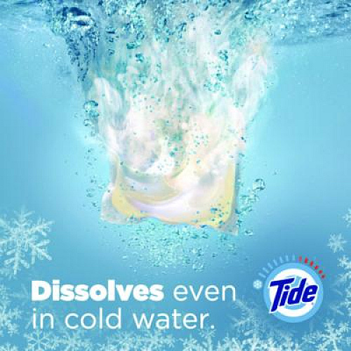 Tide Pods, Unscented, 81 Pods/Tub (91798EA)