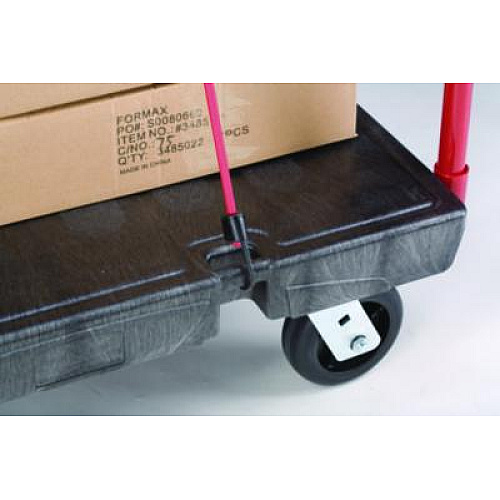 Rubbermaid Commercial Heavy-Duty Platform Truck Cart, 1,000 lb Capacity, 24 x 36 Platform, Black (4403BLA)