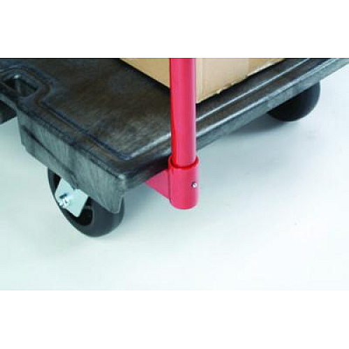 Rubbermaid Commercial Heavy-Duty Platform Truck Cart, 1,000 lb Capacity, 24 x 36 Platform, Black (4403BLA)