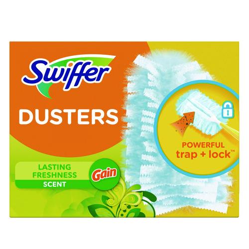 Dusters Refill, Dust Lock Fiber, Gain Original Scent, Blue, 18/Pack (99058)