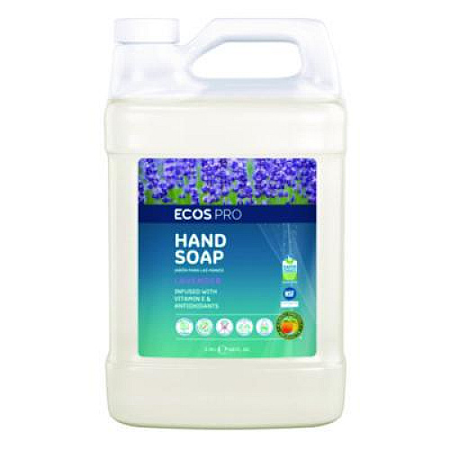 ECOS PRO Liquid Hand Soap, Lavender, 1 gal, 4/Carton (PL966504CT)