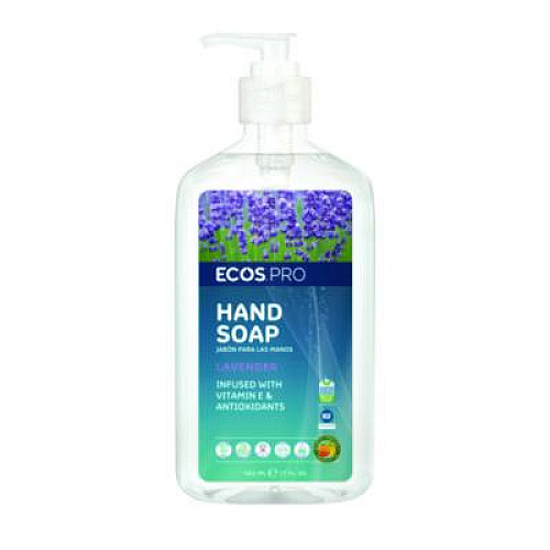 ECOS PRO Liquid Hand Soap, Lavender Scent, 17 oz, 6/Carton (PL96656CT)
