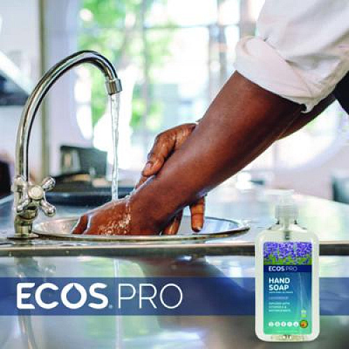 ECOS PRO Liquid Hand Soap, Lavender Scent, 17 oz, 6/Carton (PL96656CT)