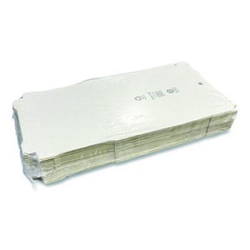 Karat Corrugated Pizza Boxes, 16 x 16 x 1.97, White/Brown, 50/Carton (FPPBF16W)