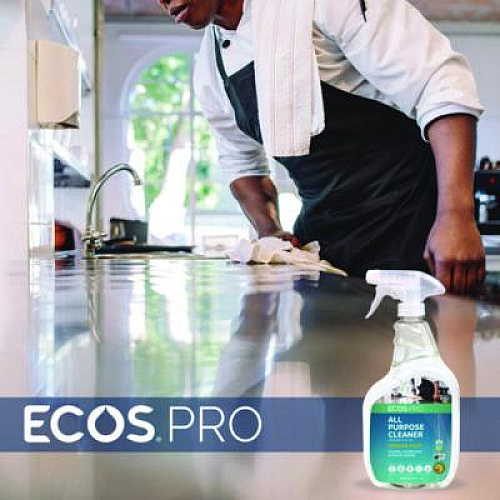 ECOS PRO Orange Plus All-Purpose Cleaner and Degreaser, Citrus Scent, 32 oz Spray Bottle, 6/Carton (PL97066CT)