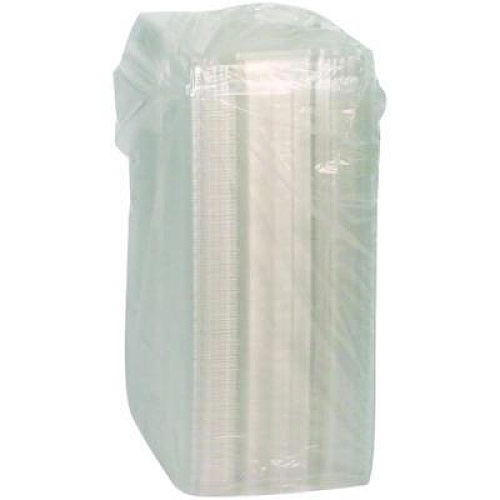 Pactiv Evergreen Hinged Lid Hot Dog Container, 6.5 x 2.8 x 2.3, Clear, Plastic, 250/Carton (YCI810450000)