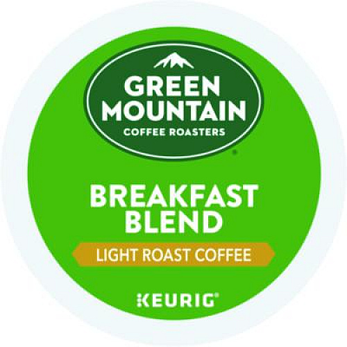 Green Mountain Coffee Breakfast Blend Coffee K-Cup Pods, 24/Box (6520)