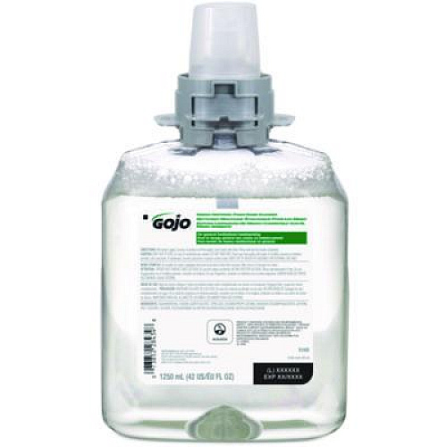 GOJO Green Certified Foam Hand Cleaner Refill, Unscented, 1,250 mL, 4/Carton (516504CT)