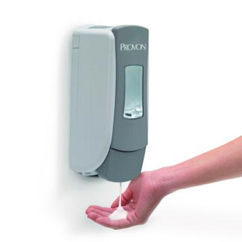 PROVON ADX-12 Dispenser, 1,250 mL, 4.64 x 3.94 x 11.89, Gray/White, 6/Carton (887106CT)