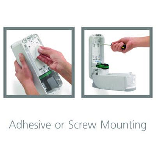 PROVON ADX-12 Dispenser, 1,250 mL, 4.64 x 3.94 x 11.89, Gray/White, 6/Carton (887106CT)