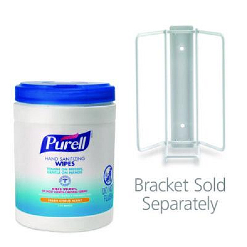 PURELL Hand Sanitizing Wipes Basic Wall Bracket, White (901401)