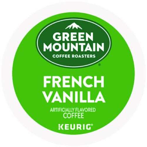 Green Mountain Coffee French Vanilla Coffee K-Cup Pods, 96/Carton (6732CT)