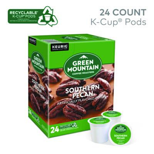 Green Mountain Coffee Southern Pecan Coffee K-Cups, 96/Carton (6772CT)