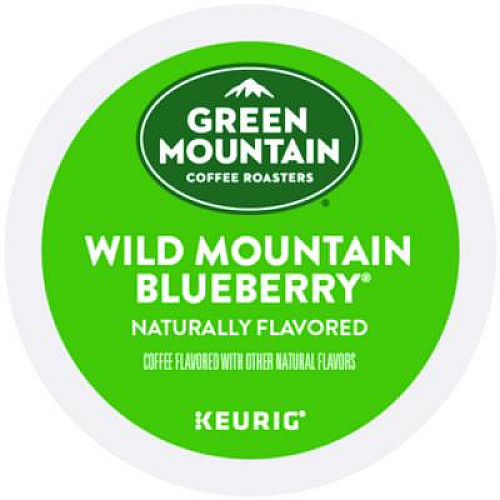 Green Mountain Coffee Fair Trade Wild Mountain Blueberry Coffee K-Cups, 24/Box (6783)