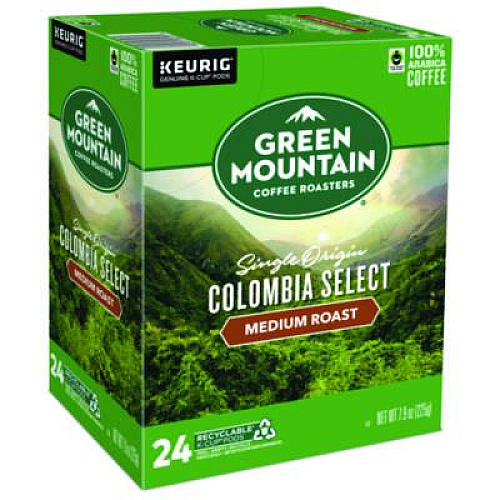 Green Mountain Coffee Colombian Fair Trade Select Coffee K-Cups, 96/Carton (6003CT)