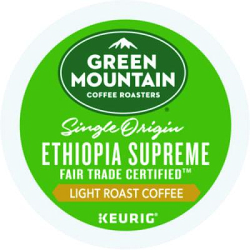Green Mountain Coffee Ethiopian Supreme K-Cups, 24/Box (8488)