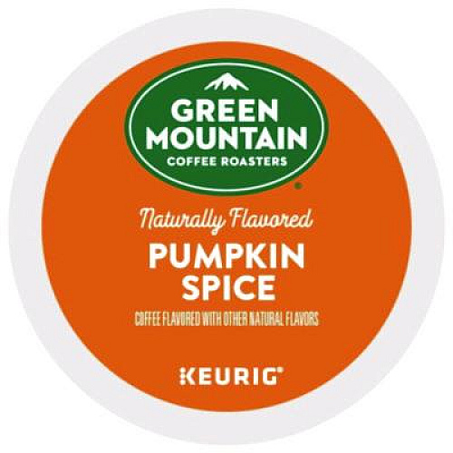 Green Mountain Coffee Fair Trade Certified Pumpkin Spice Flavored Coffee K-Cups, 96/Carton (6758CT)