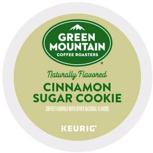 Green Mountain Coffee Cinnamon Sugar Cookie Coffee K-Cups, 24/Box (5814)