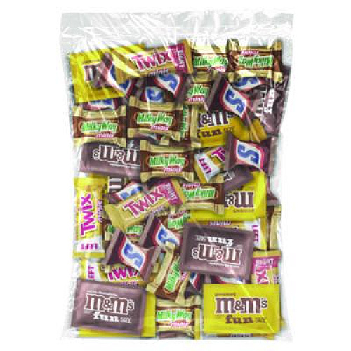 MARS Minis Mix Variety Pack, 62.6 oz Bag (22000016)