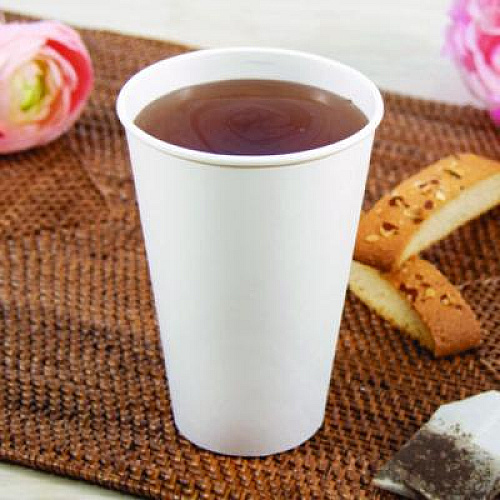SOLO Thermoguard Insulated Paper Hot Cups, 16 oz, White Sustainable Forest Design, 600/Carton (DWTG16W)