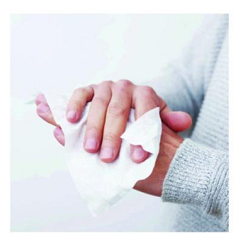 Sani Professional PDI Sani-Hands Instant Hand Sanitizing Wipes, 7.5 x 6, Unscented, White, 220/Canister, 6 Canisters/Carton (NPKP15984)