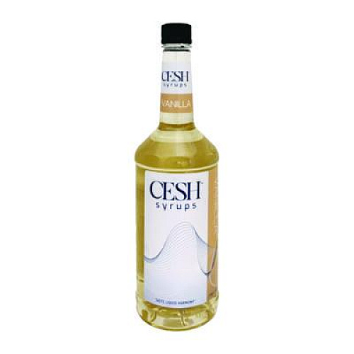 CESH Vanilla Syrup, 33.81 oz Bottle, 2/Carton (GRE79193)