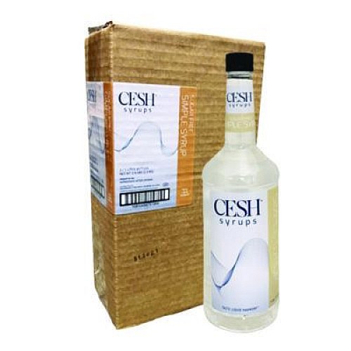 CESH Simple Sugar-Free Syrup, 33.81 oz Bottle, 2/Carton (GRE79199)
