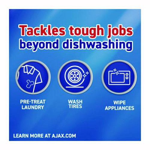 Ajax Dish Detergent, Fabuloso Lavender Scent, 28 oz Bottle (61037540)