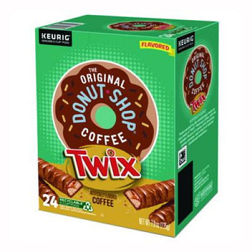The Original Donut Shop Twix Flavored Coffee K-Cups, 24/Box (5000368824)