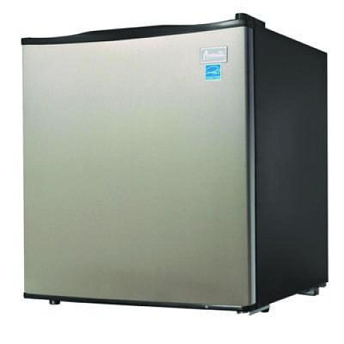 Avanti 1.7 Cu. Ft. All Refrigerator, Stainless Steel/Black (AR17T3S)