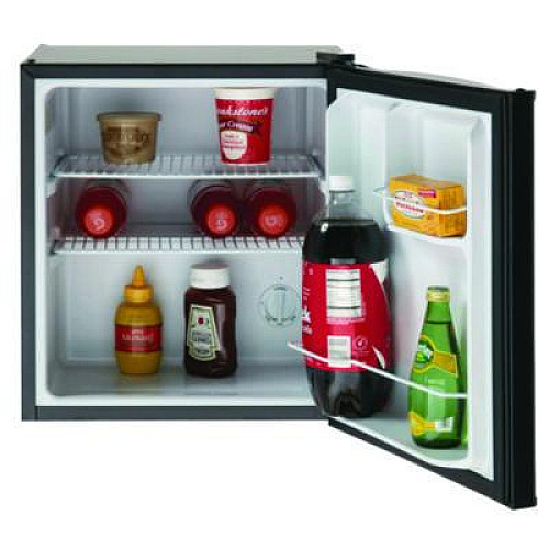 Avanti 1.7 Cu. Ft. All Refrigerator, Stainless Steel/Black (AR17T3S)