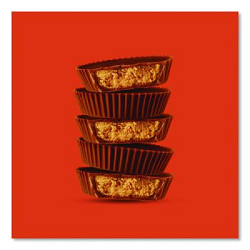 Reese's Snack Size Peanut Butter Cups, Jumbo Bag, 19.5 oz Bag (24600012)
