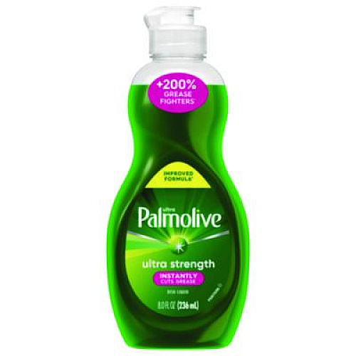 Ultra Palmolive Dishwashing Liquid, Fresh Scent, 8 oz. Bottle, 16/Carton (61047169)