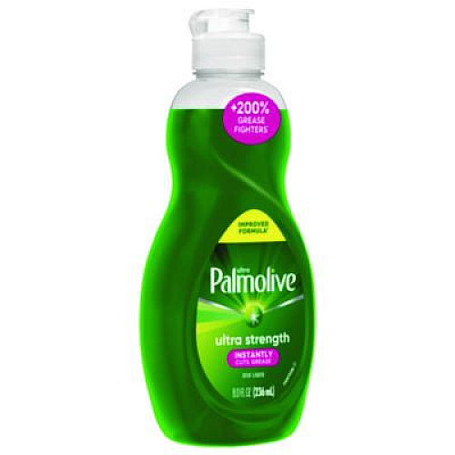 Ultra Palmolive Dishwashing Liquid, Fresh Scent, 8 oz. Bottle, 16/Carton (61047169)