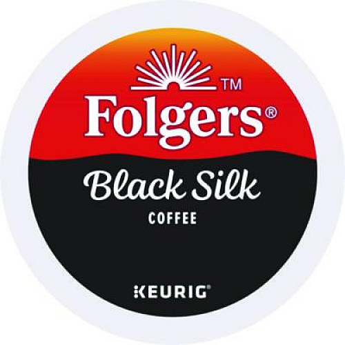 Folgers Gourmet Selections Black Silk Coffee K-Cups, 24/Box (6662)