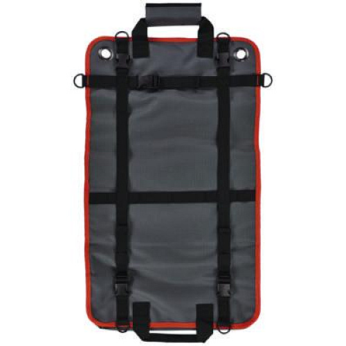 ergodyne Arsenal 5874 Roll Up Tool Bag with Zipper Pockets, 5 Zippered Pockets, 7 Tool Slots, 1 x 27 x 16, Polyester, Gray (13777)