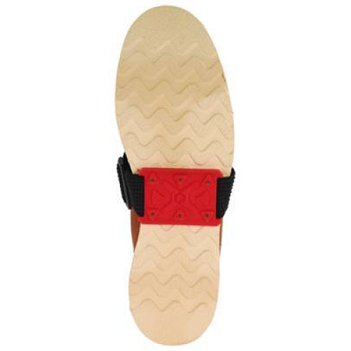 ergodyne TREX 6316 Mid-Sole Ice Cleats. Flat Sole, One Size Fits Most, Orange, Pair (16320)