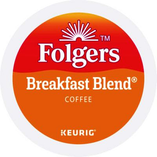 Folgers Breakfast Blend Coffee K-Cups, 24/Box (0448)