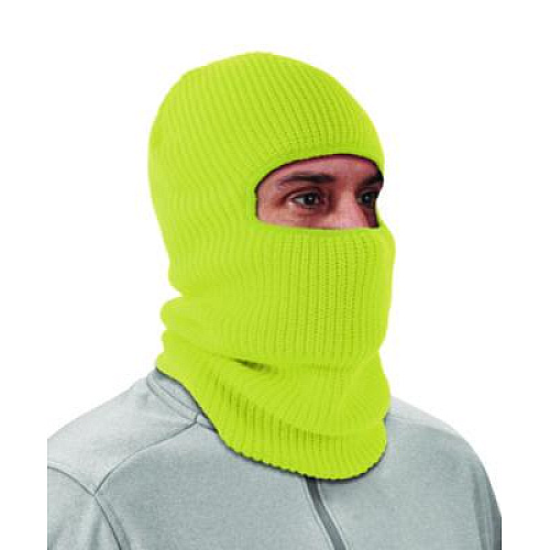 ergodyne N-Ferno 6829 Freezer Balaclava Face Mask, Acrylic, One Size Fits Most, Lime (16966)