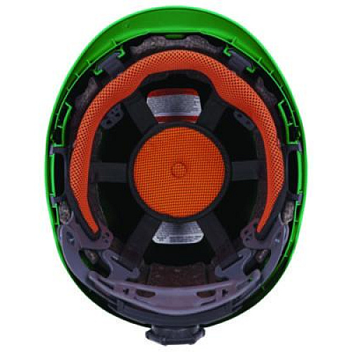 ergodyne Skullerz 8976 Class E Safety Helmet, 6-Point Ratchet Suspension, Green, (60262)