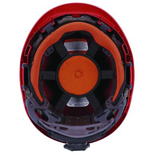 ergodyne Skullerz 8976 Class E Safety Helmet, 6-Point Ratchet Suspension, Red (60263)