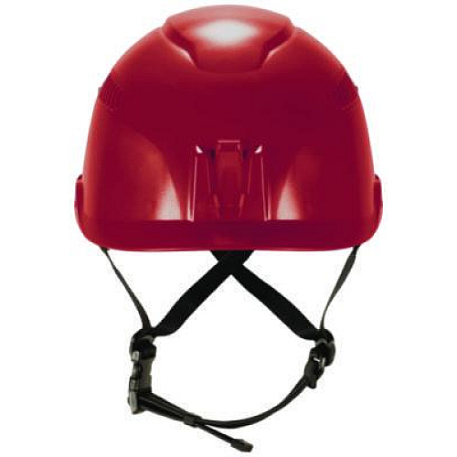 ergodyne Skullerz 8977 Class C Safety Helmet with Adjustable Venting, 6-Point Ratchet Suspension, Red (60268)