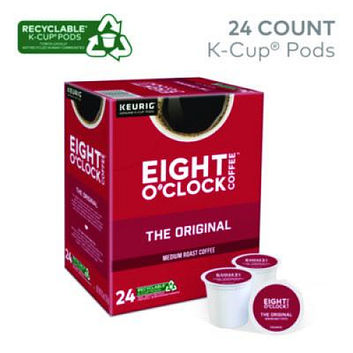 Eight O'Clock Original Coffee K-Cups, 24/Box (6405)