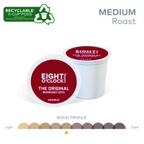 Eight O'Clock Original Coffee K-Cups, 96/Carton (6405CT)