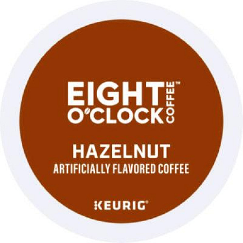 Eight O'Clock Hazelnut Coffee K-Cups, 96/Carton (6406CT)
