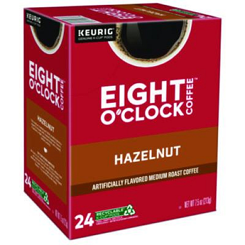 Eight O'Clock Hazelnut Coffee K-Cups, 96/Carton (6406CT)