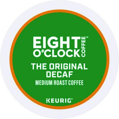 Eight O'Clock Original Decaf Coffee K-Cups, 24/Box (6425)