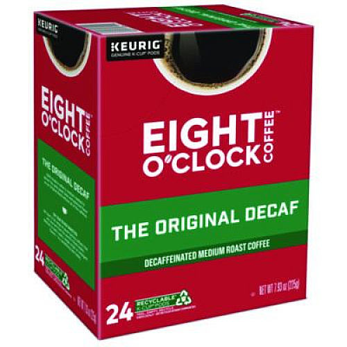 Eight O'Clock Original Decaf Coffee K-Cups, 24/Box (6425)